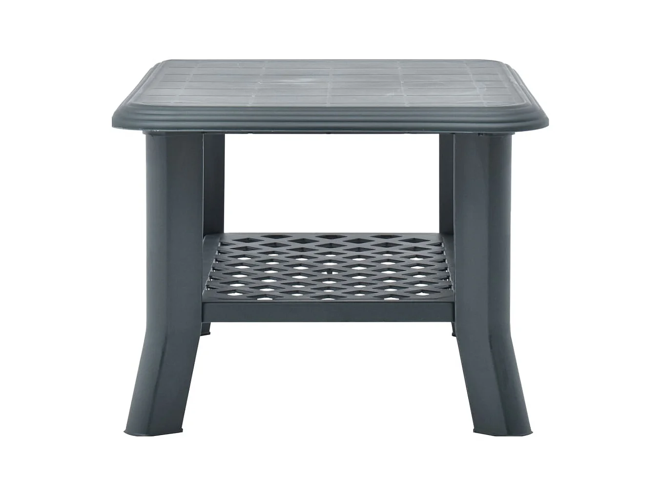 Table basse Vert 90x60x46 cm Plastique