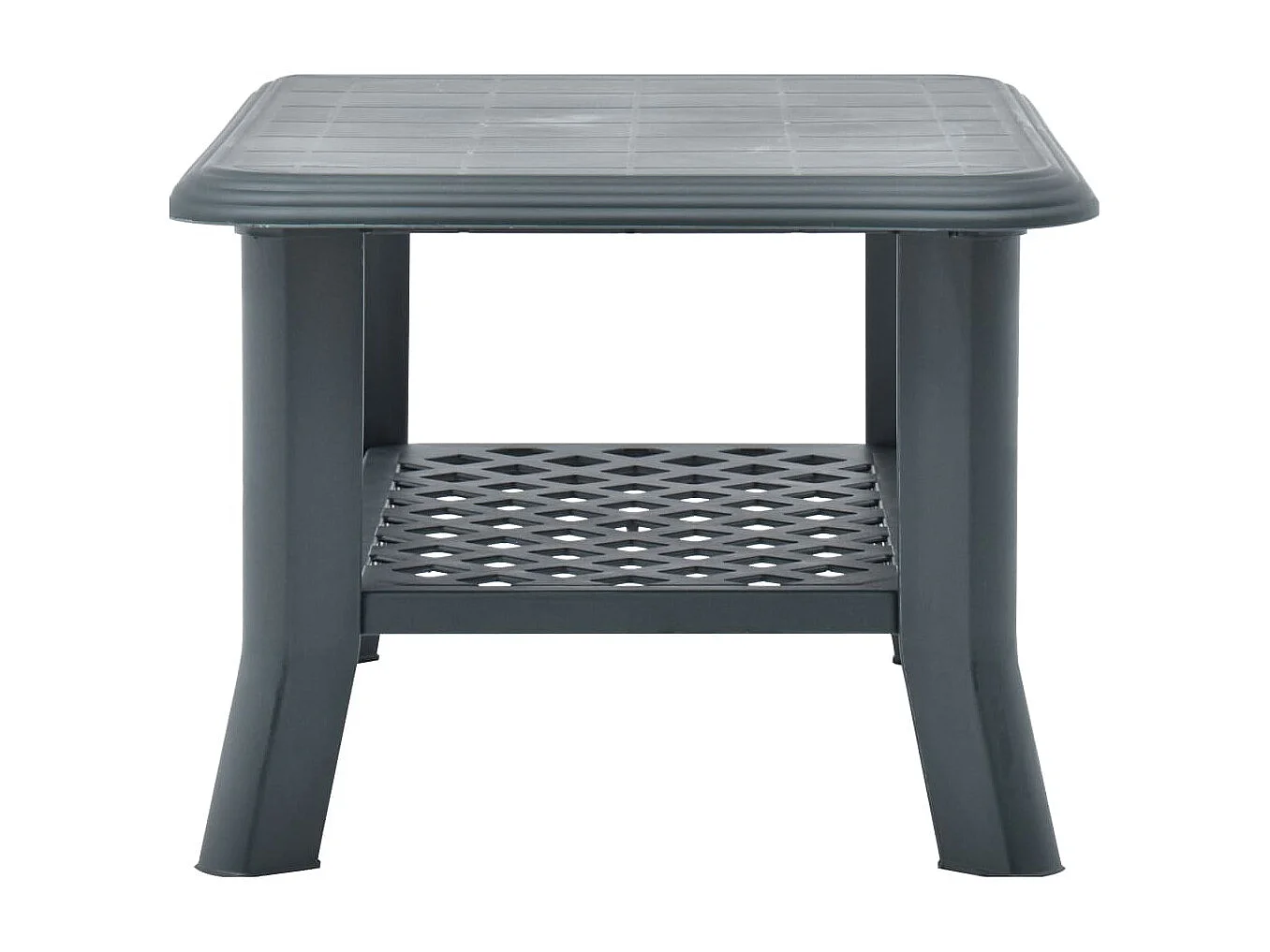 Table basse Vert 90x60x46 cm Plastique