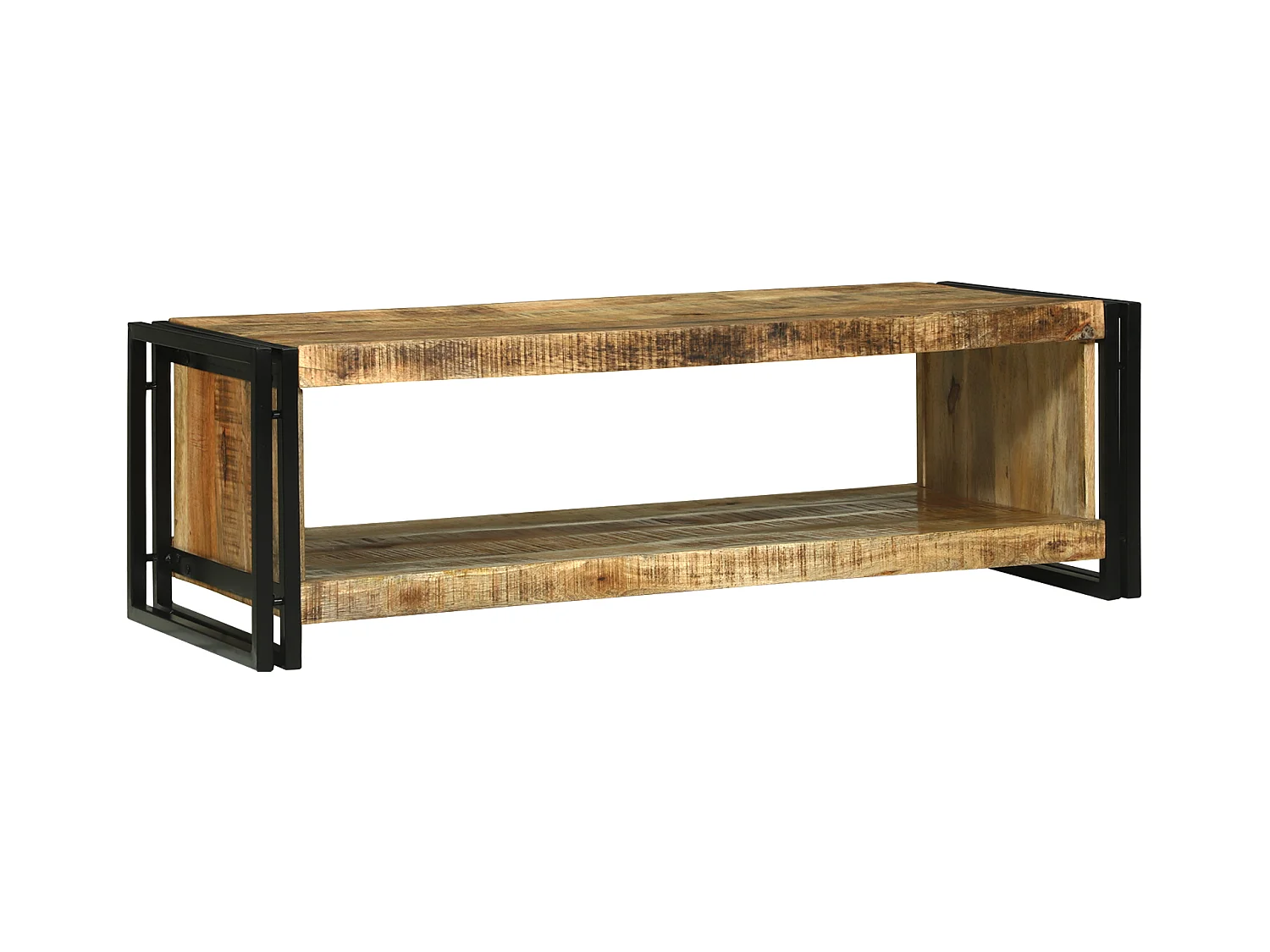 Table Basse 120x50x38 cm Bois Massif de Mangue
