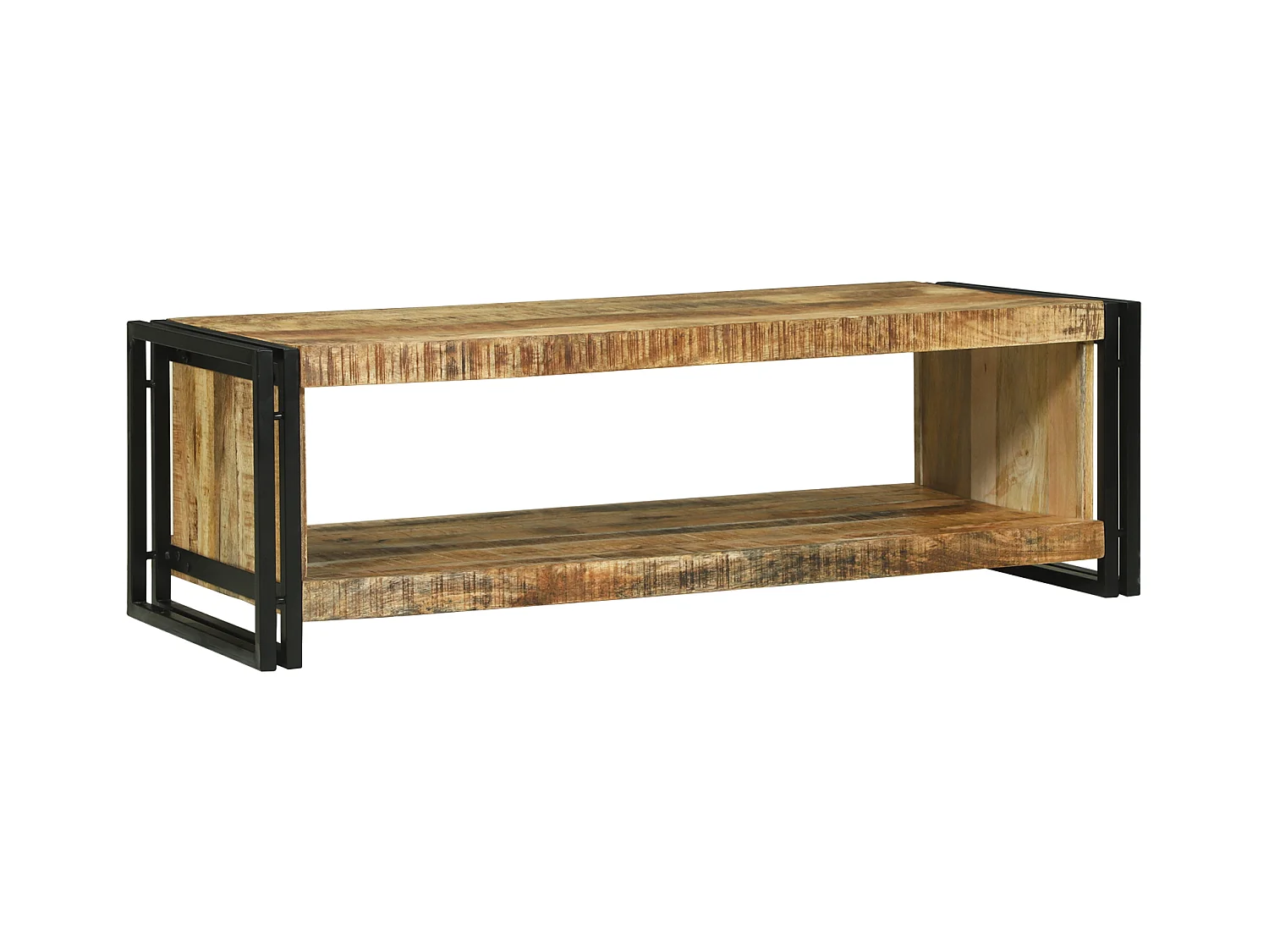 Table Basse 120x50x38 cm Bois Massif de Mangue