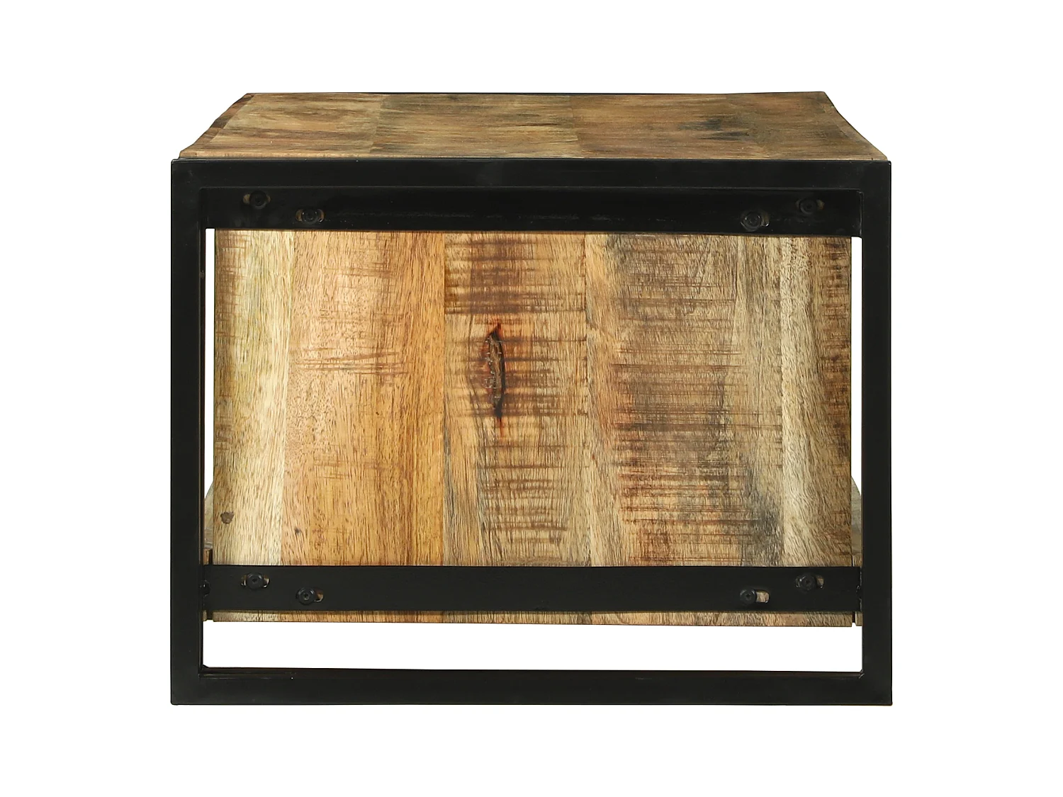 Table Basse 120x50x38 cm Bois Massif de Mangue