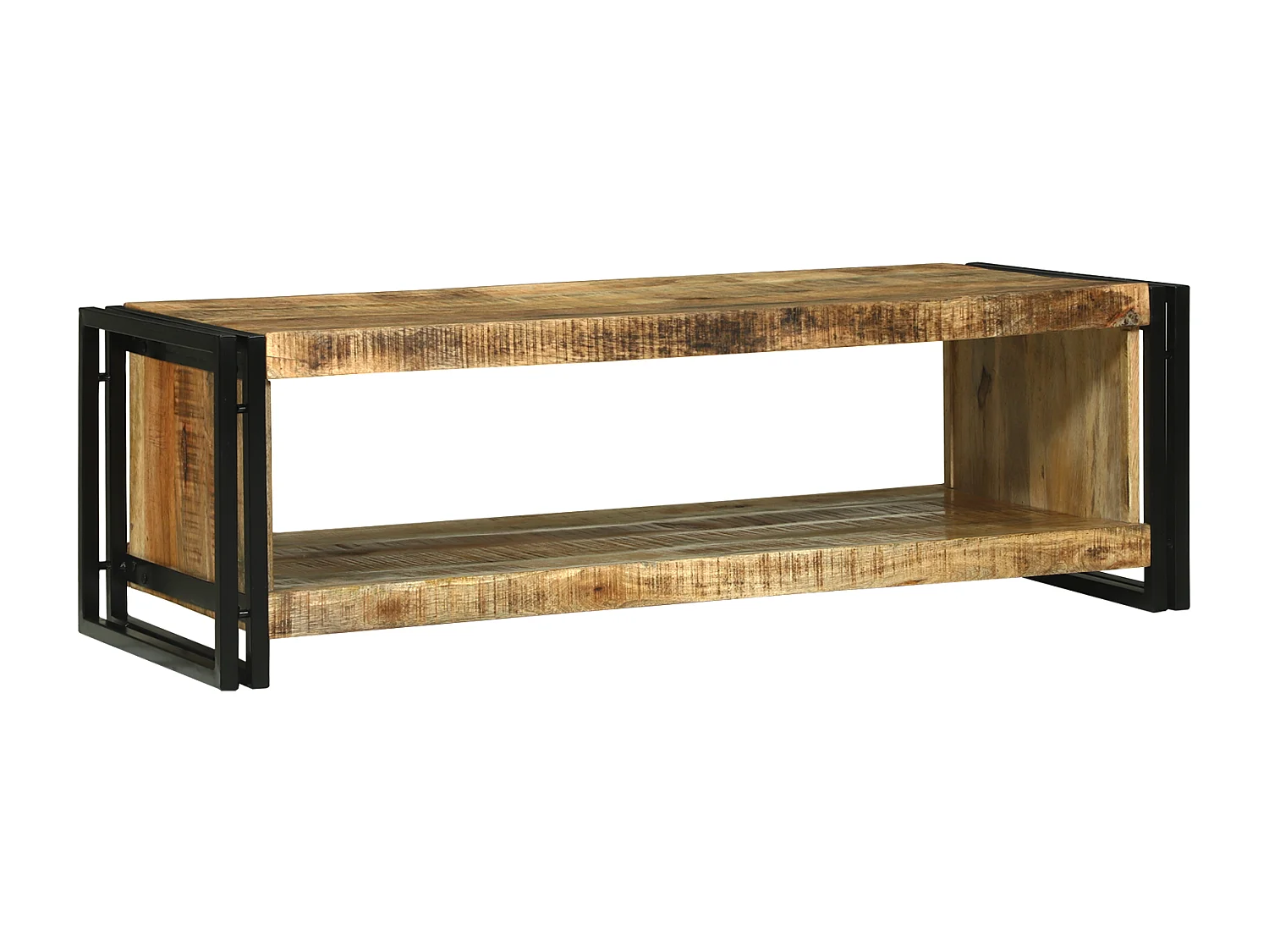 Table Basse 120x50x38 cm Bois Massif de Mangue