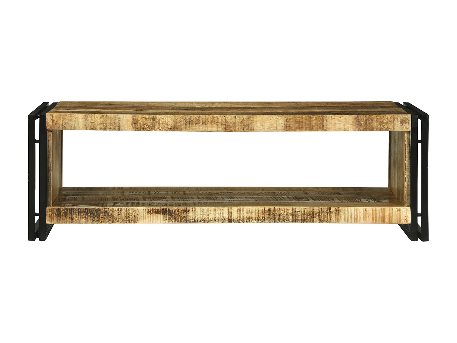 Table Basse 120x50x38 cm Bois Massif de Mangue