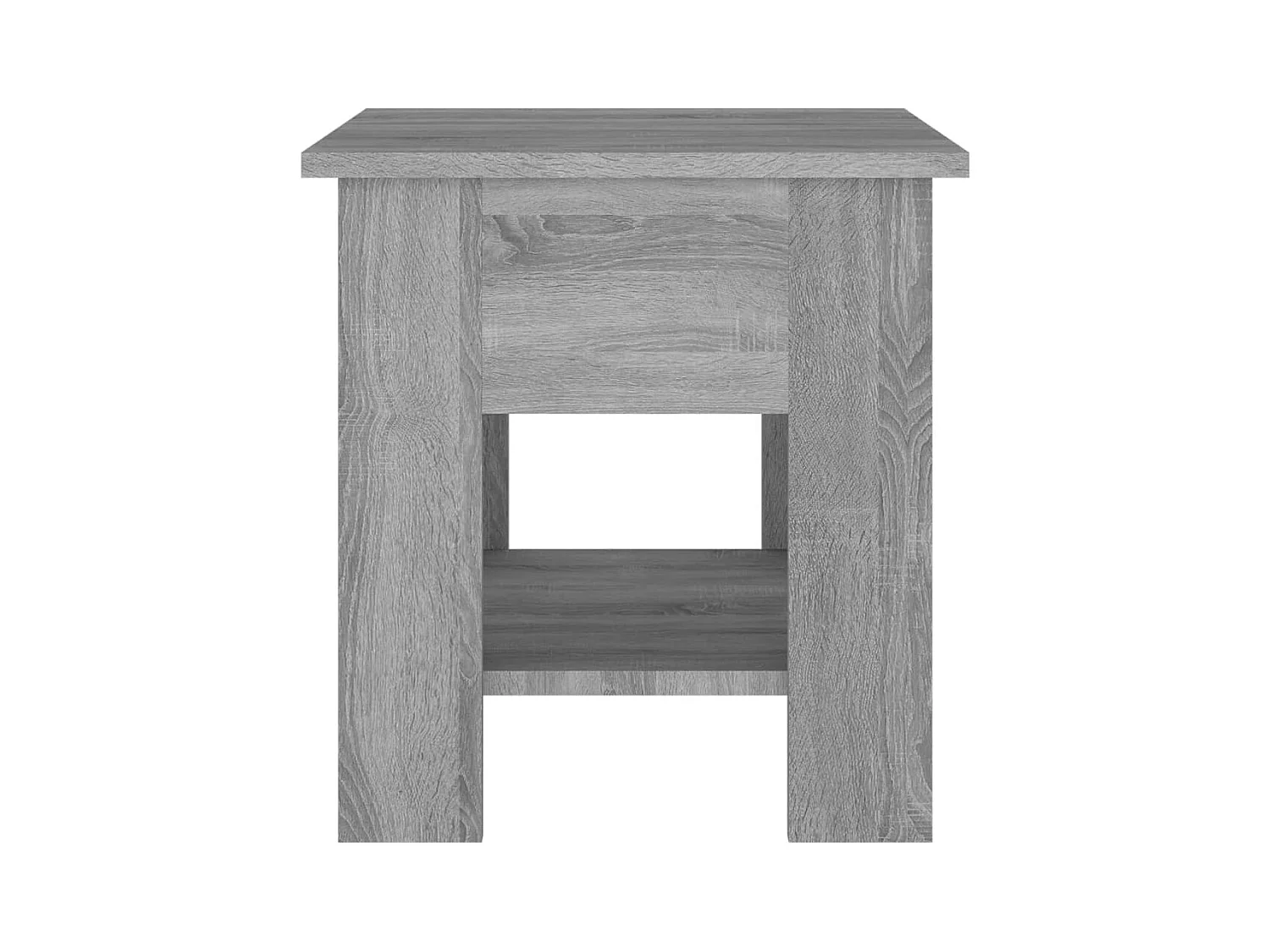 Tavolino Sonoma grigio 40x40x42 cm Legno ingegnerizzato