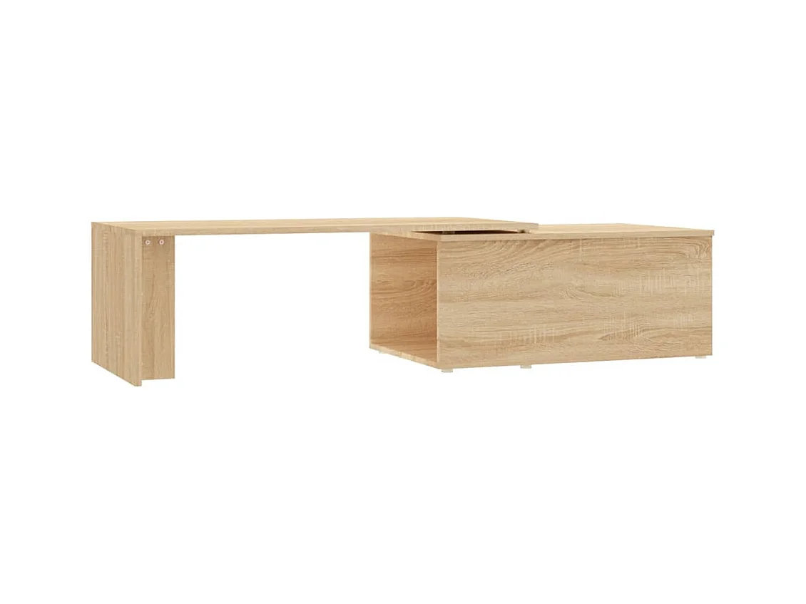 Table basse Chêne sonoma 150x50x35 cm Bois d’ingénierie