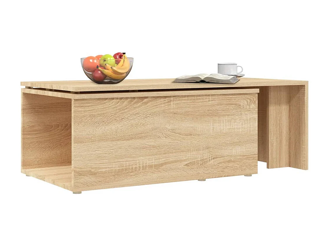 Table basse Chêne sonoma 150x50x35 cm Bois d’ingénierie
