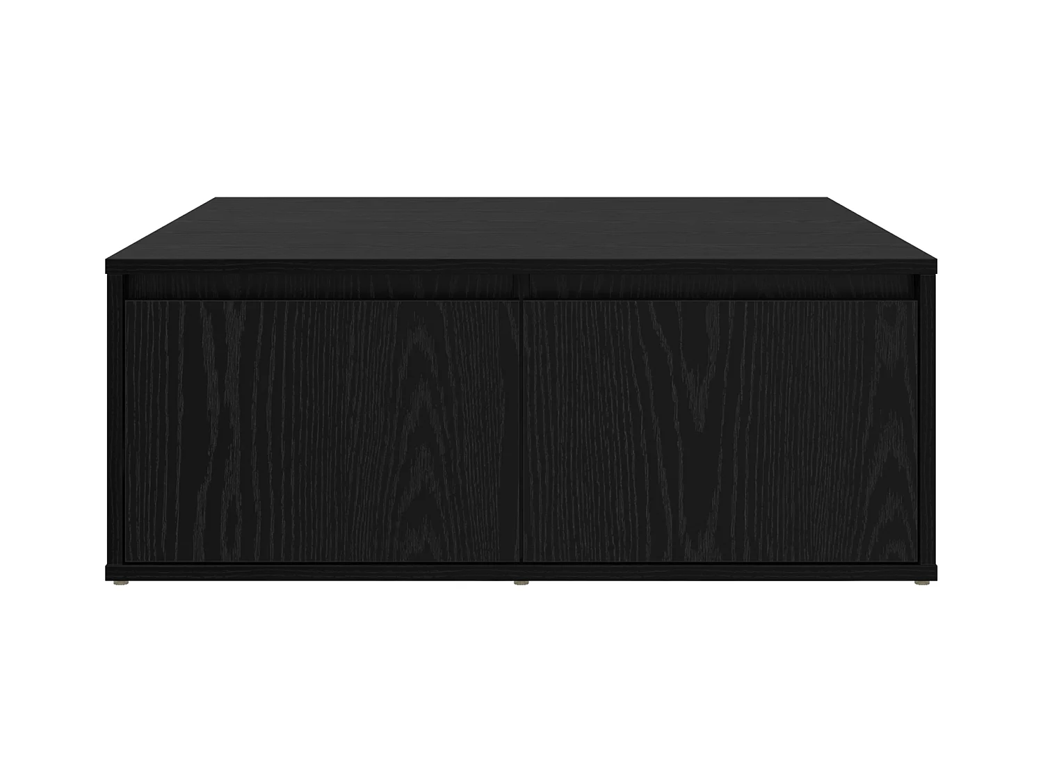 Table basse Chêne noir 80 x 80 x 31 cm Bois d'ingénierie