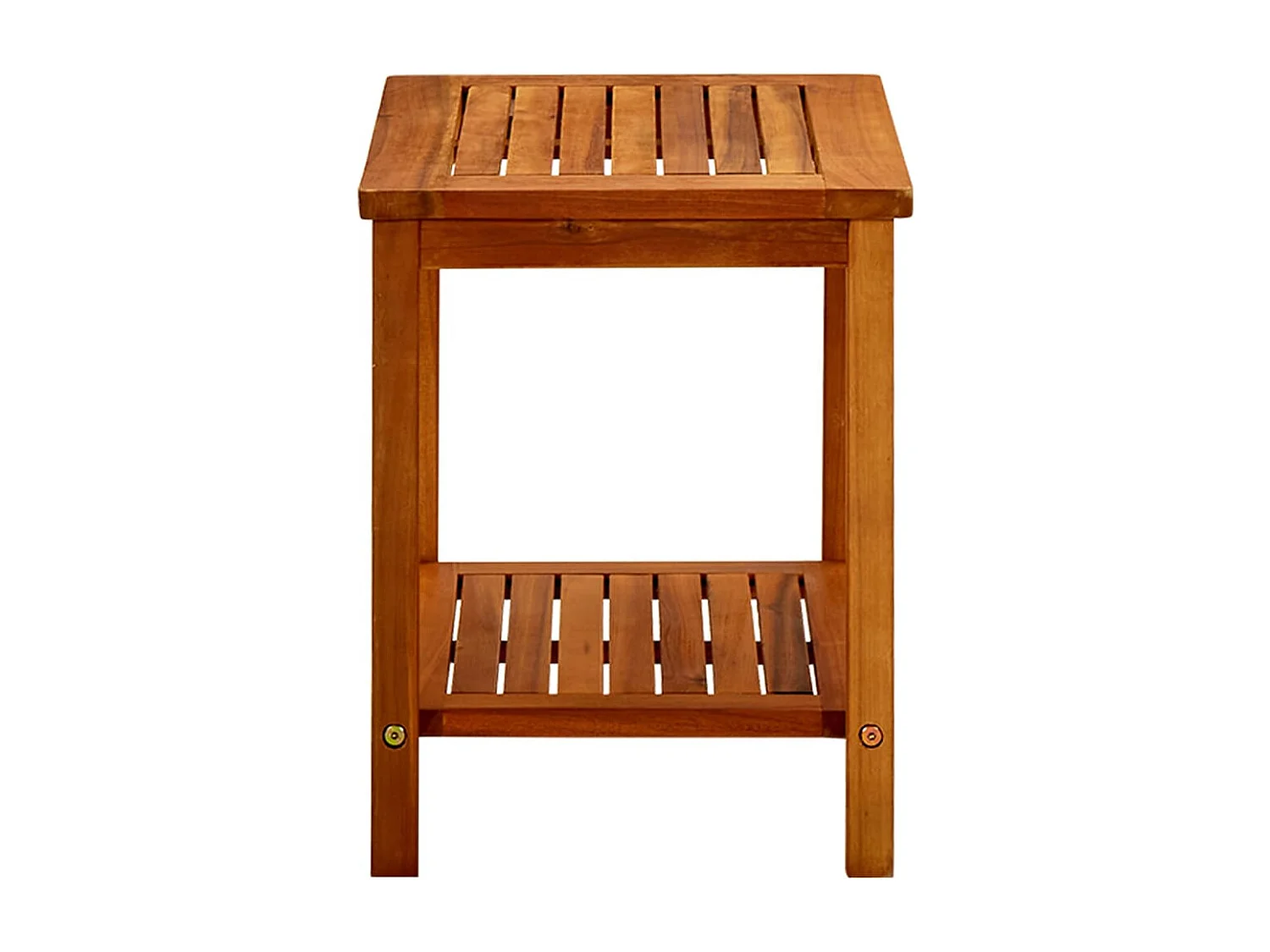 Mesa de centro 50x35x45 cm Madera maciza de acacia