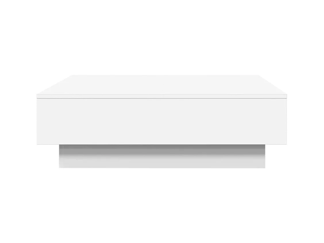 Mesa de centro Blanca 90x90x28 cm Aglomerado