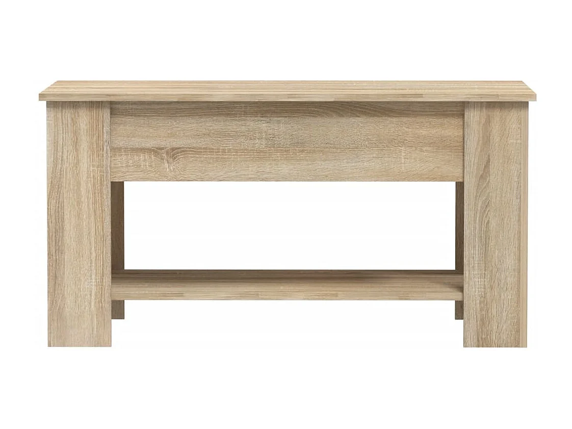 Sonoma eiken salontafel 101x49x52 cm bewerkt hout