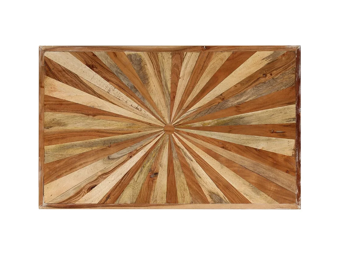 Table basse Bois de manguier massif 90x55x36 cm