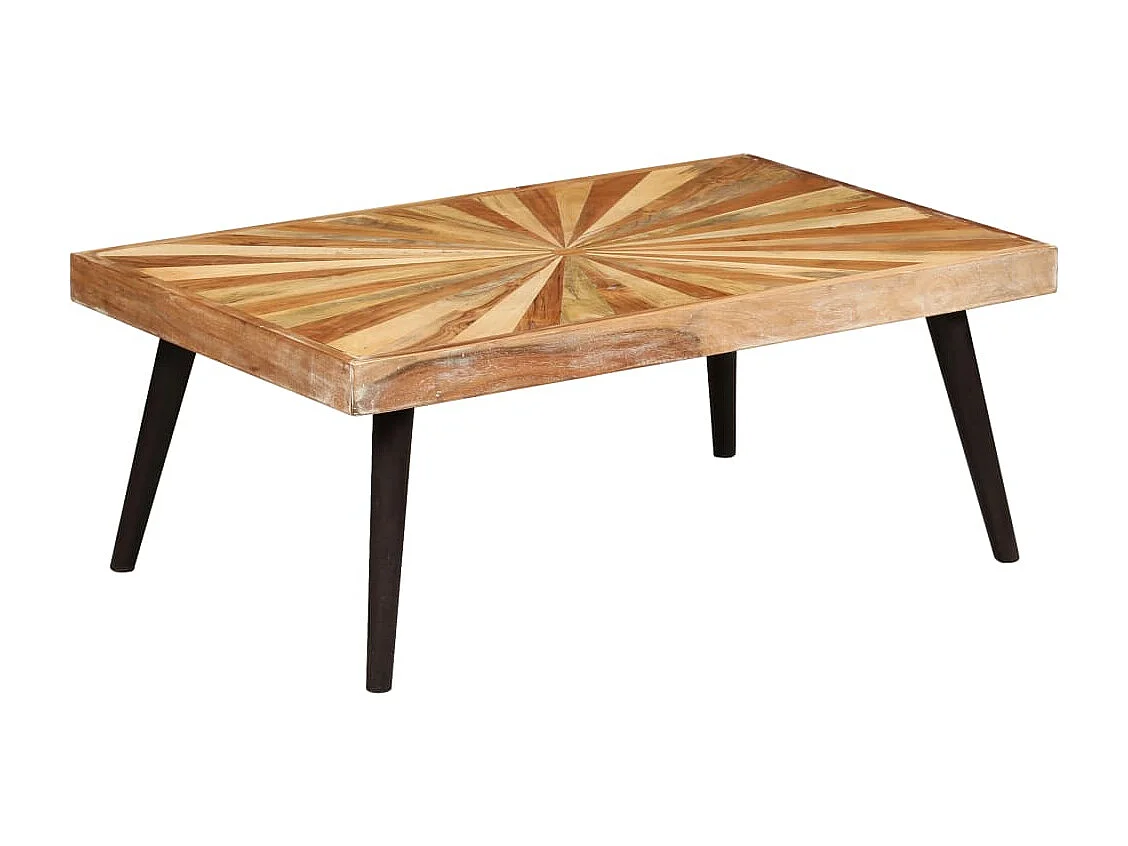 Table basse Bois de manguier massif 90x55x36 cm