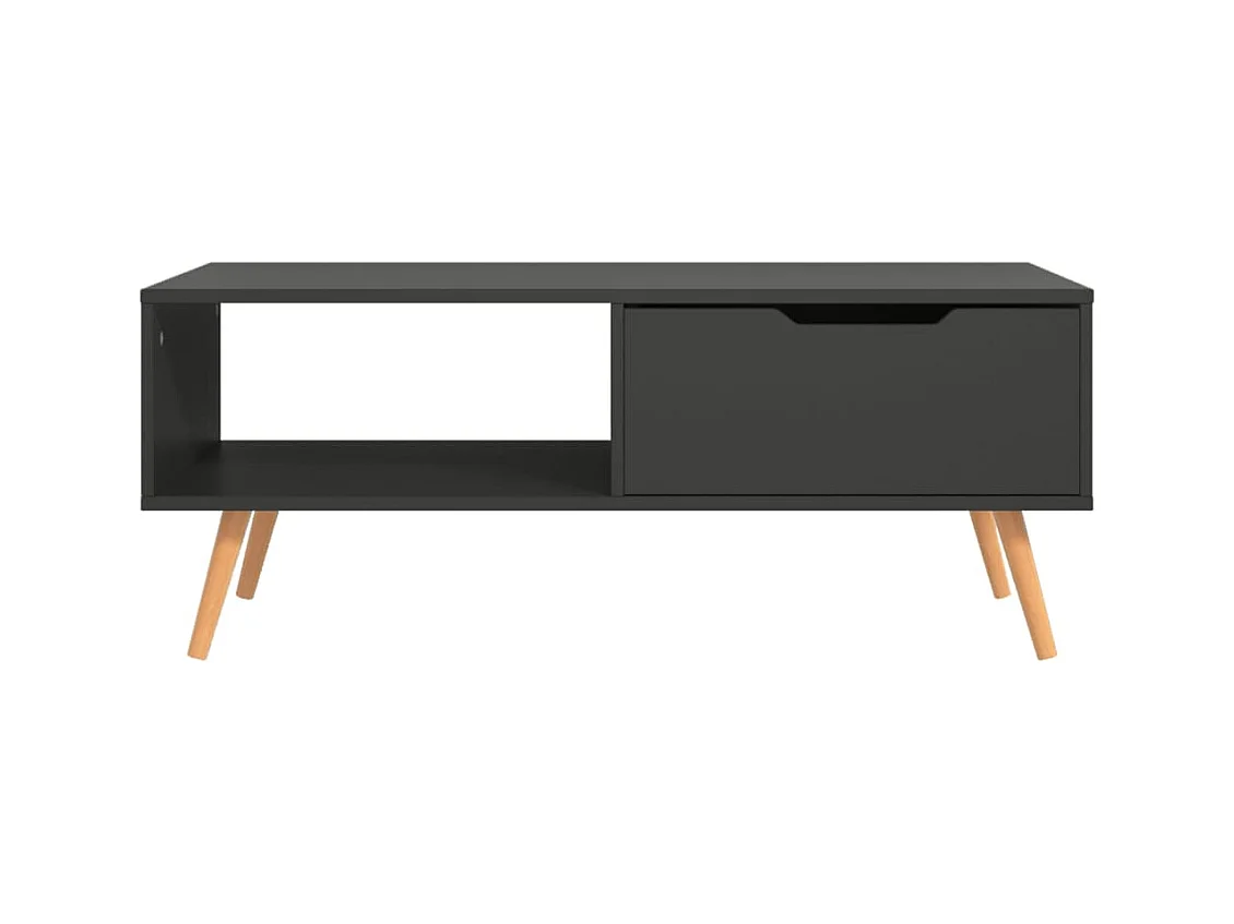 Couchtisch Grau 100x49,5x43 cm Holzwerkstoff