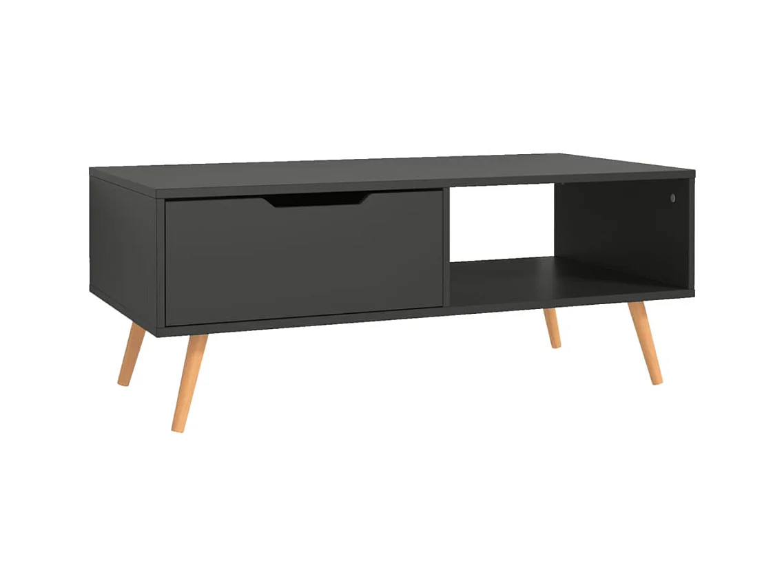 Couchtisch Grau 100x49,5x43 cm Holzwerkstoff