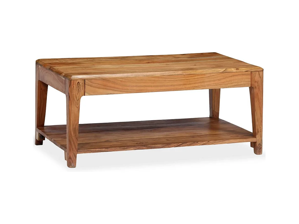 Table basse Bois massif 88x50x38 cm