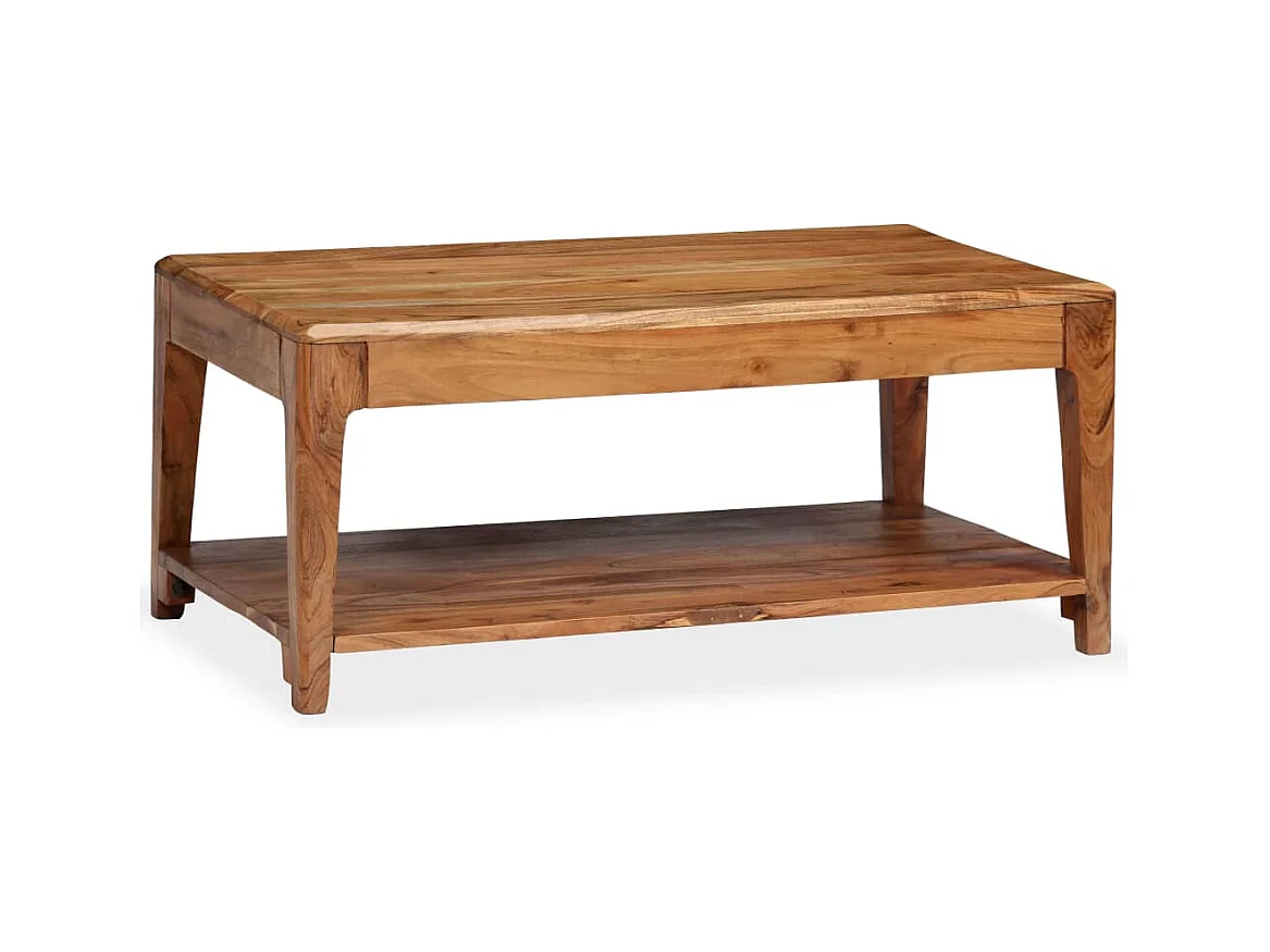 Table basse Bois massif 88x50x38 cm