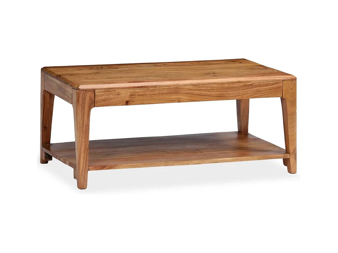 Table basse Bois massif 88x50x38 cm