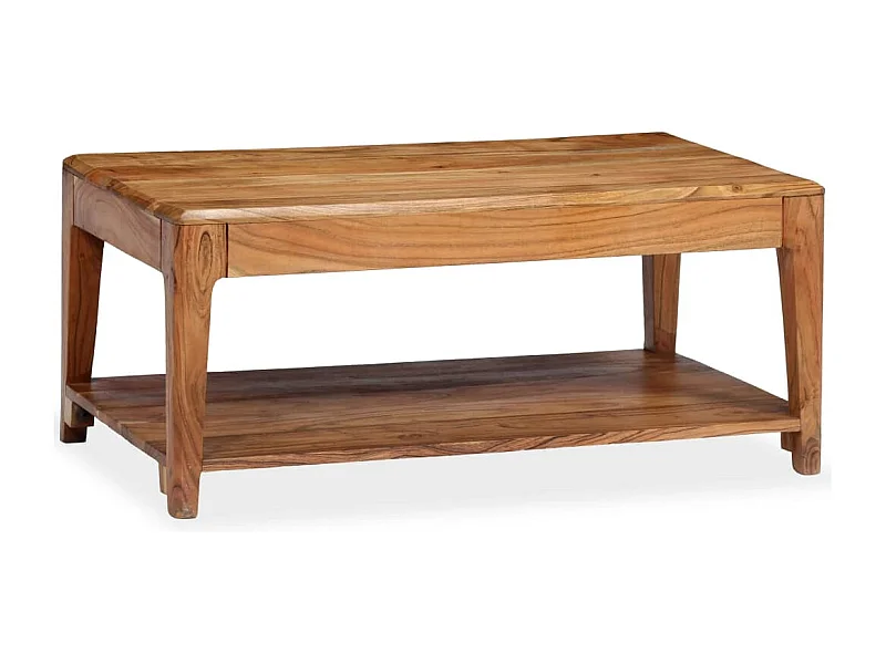 Table basse Bois massif 88x50x38 cm