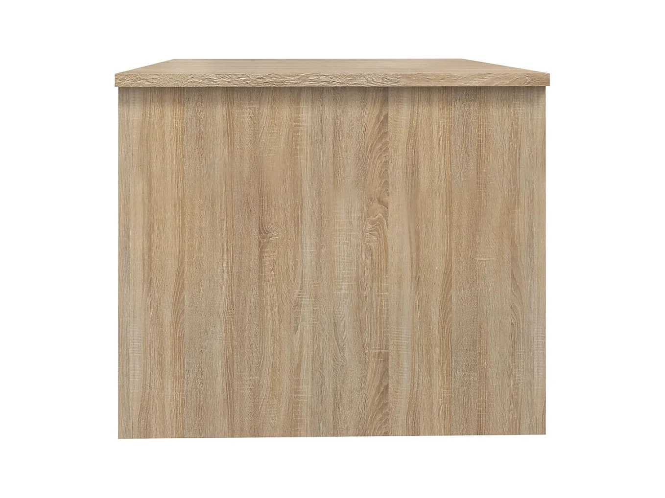 Table basse chêne sonoma 80x50x42,5 cm bois d'ingénierie