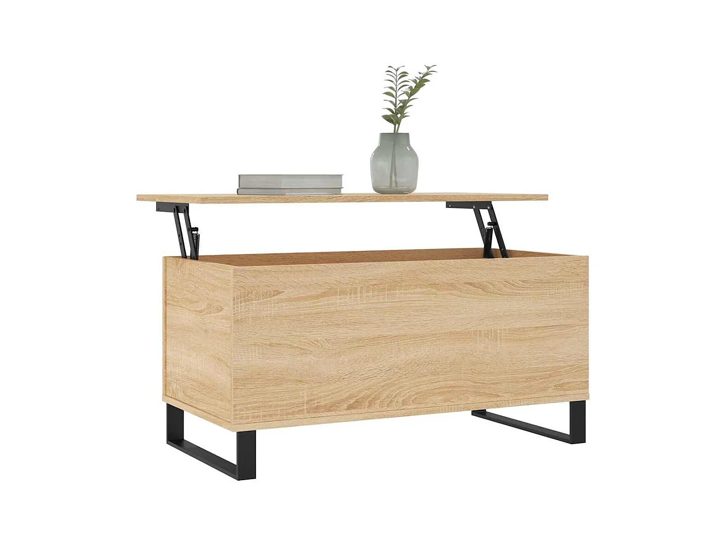 Table basse Chêne sonoma 90x44,5x45 cm Bois d'ingénierie