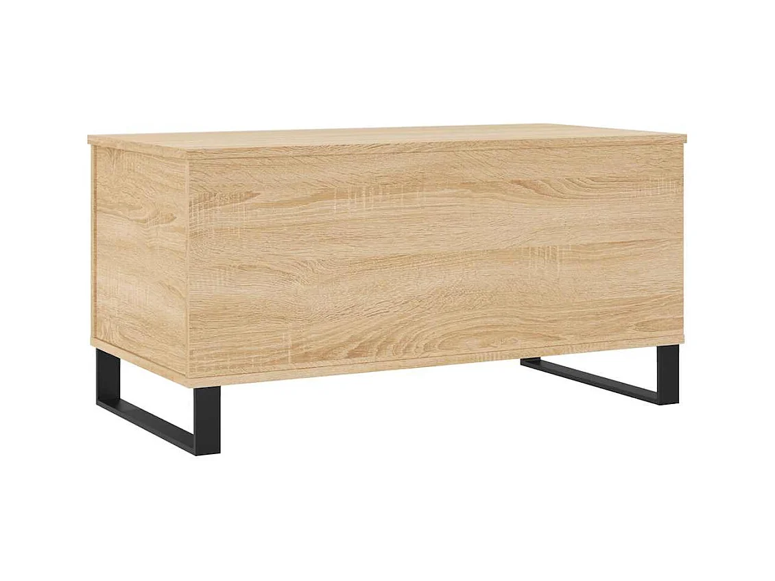 Table basse Chêne sonoma 90x44,5x45 cm Bois d'ingénierie