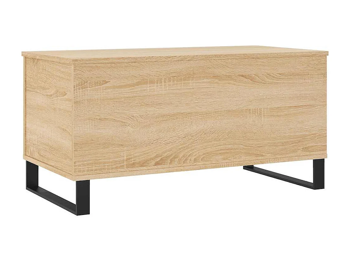 Table basse Chêne sonoma 90x44,5x45 cm Bois d'ingénierie