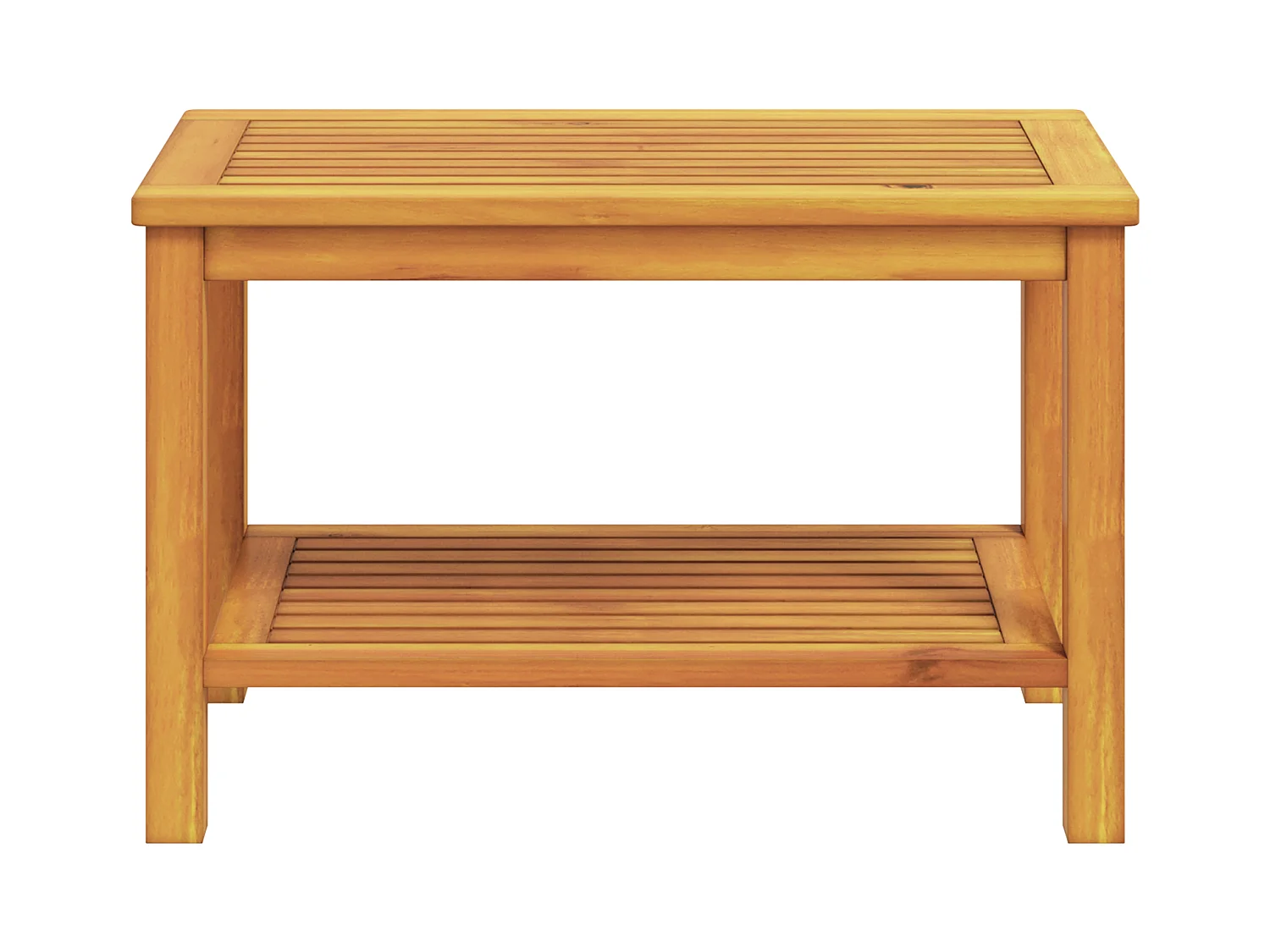 Table basse 70x40x45 cm en bois d'acacia massif