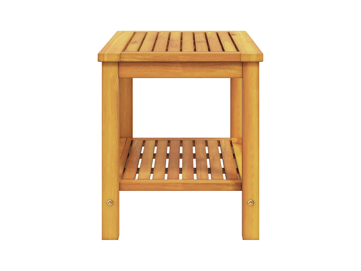 Table basse 70x40x45 cm en bois d'acacia massif