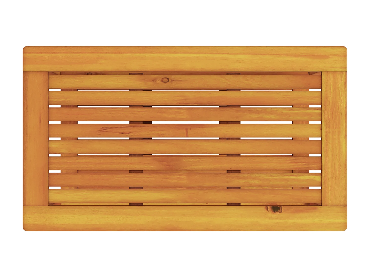 Table basse 70x40x45 cm en bois d'acacia massif