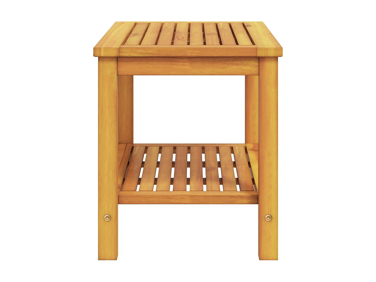 Table basse 70x40x45 cm en bois d'acacia massif