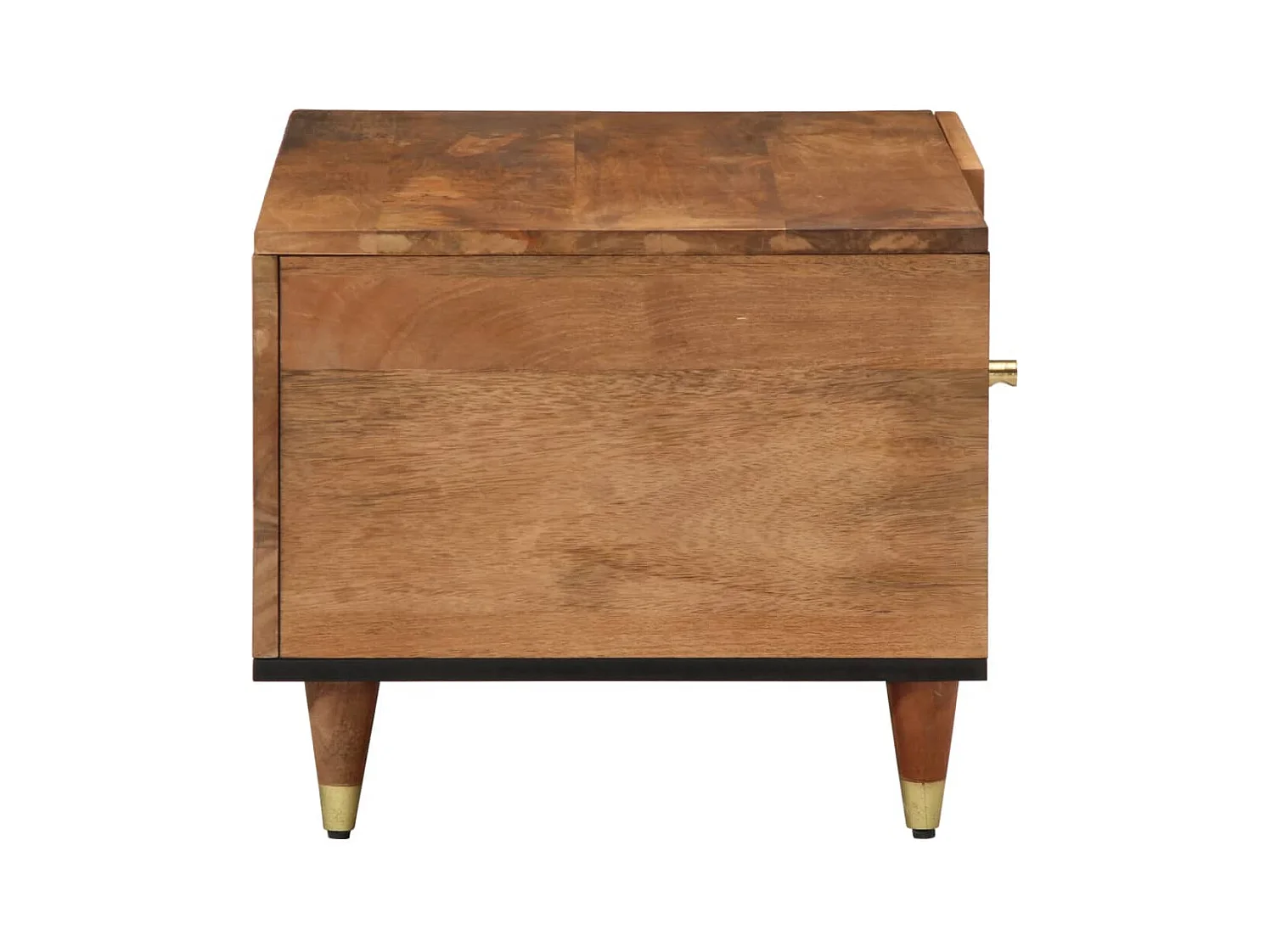 Table basse 80x50x40 cm bois de manguier massif