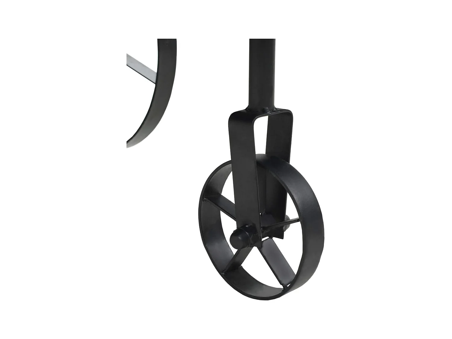 Table basse MDF et bois de sapin 110x55x43 cm