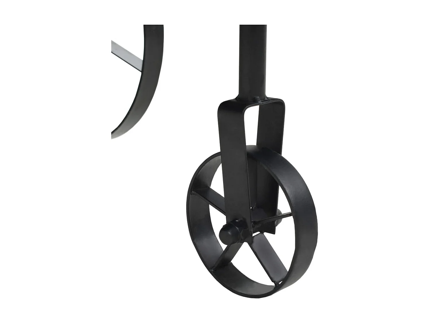 Table basse MDF et bois de sapin 110x55x43 cm