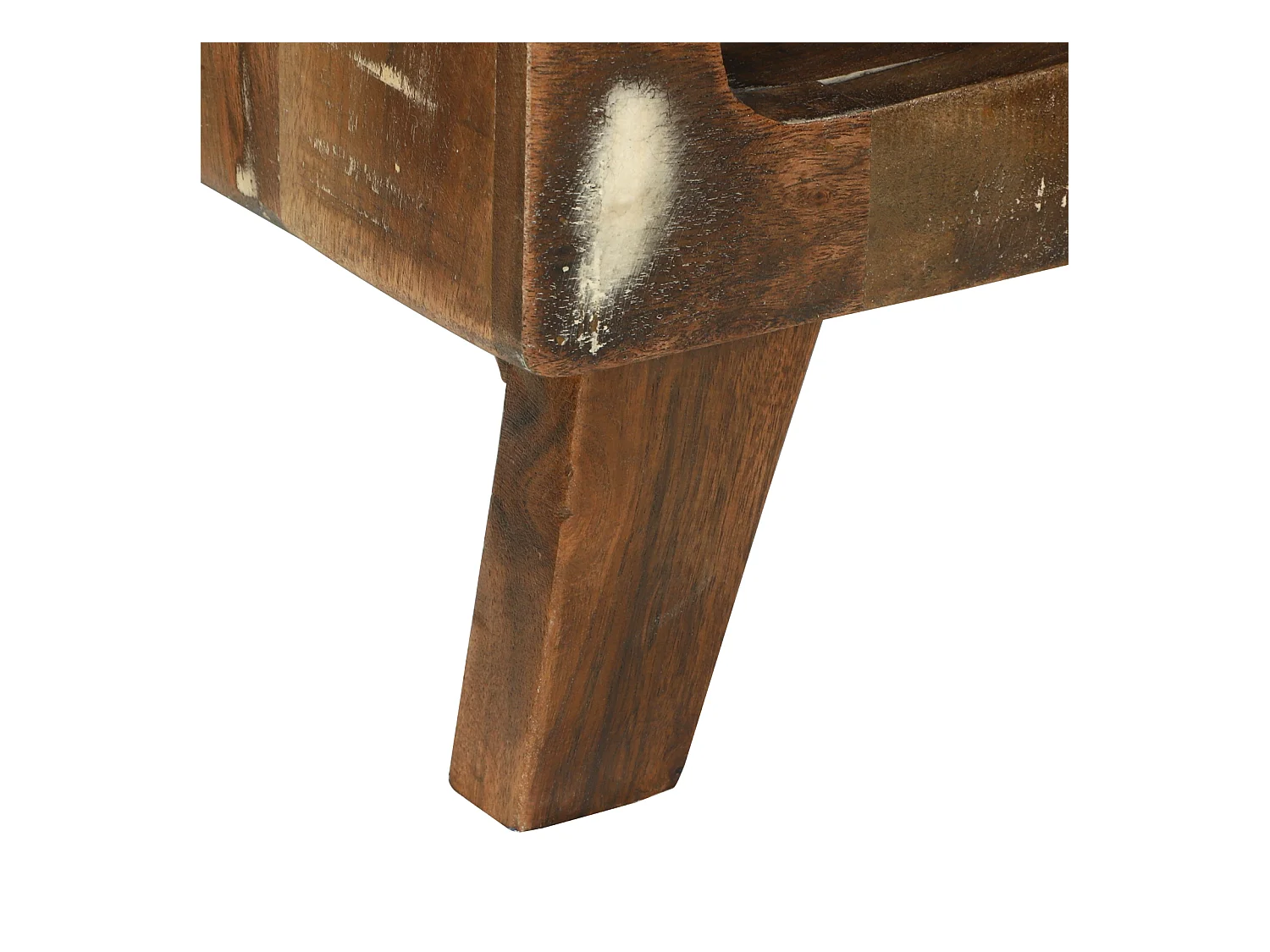 Table basse 50x50x35 cm en bois de récupération