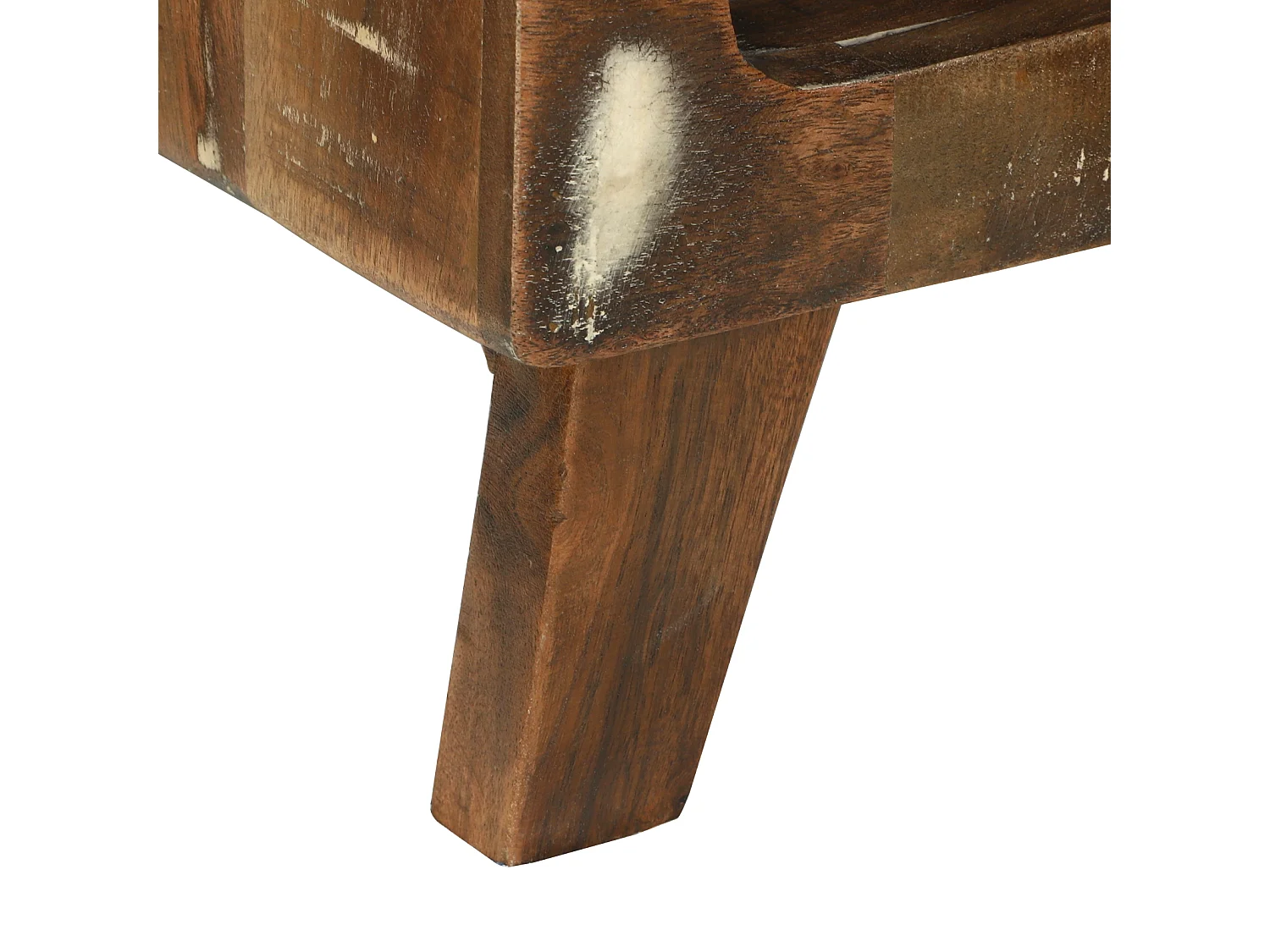 Table basse 50x50x35 cm en bois de récupération