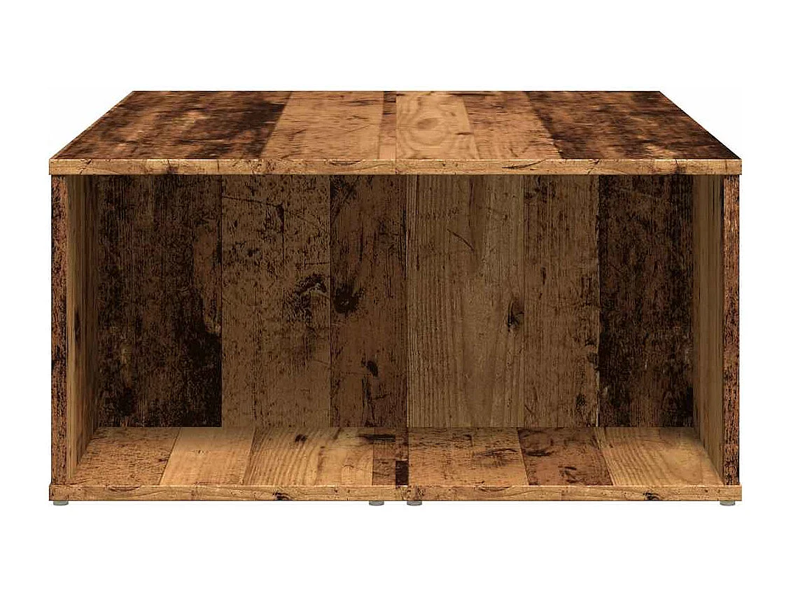 Tavolino da caffè in legno vecchio 90x67x33 cm in legno ingegnerizzato