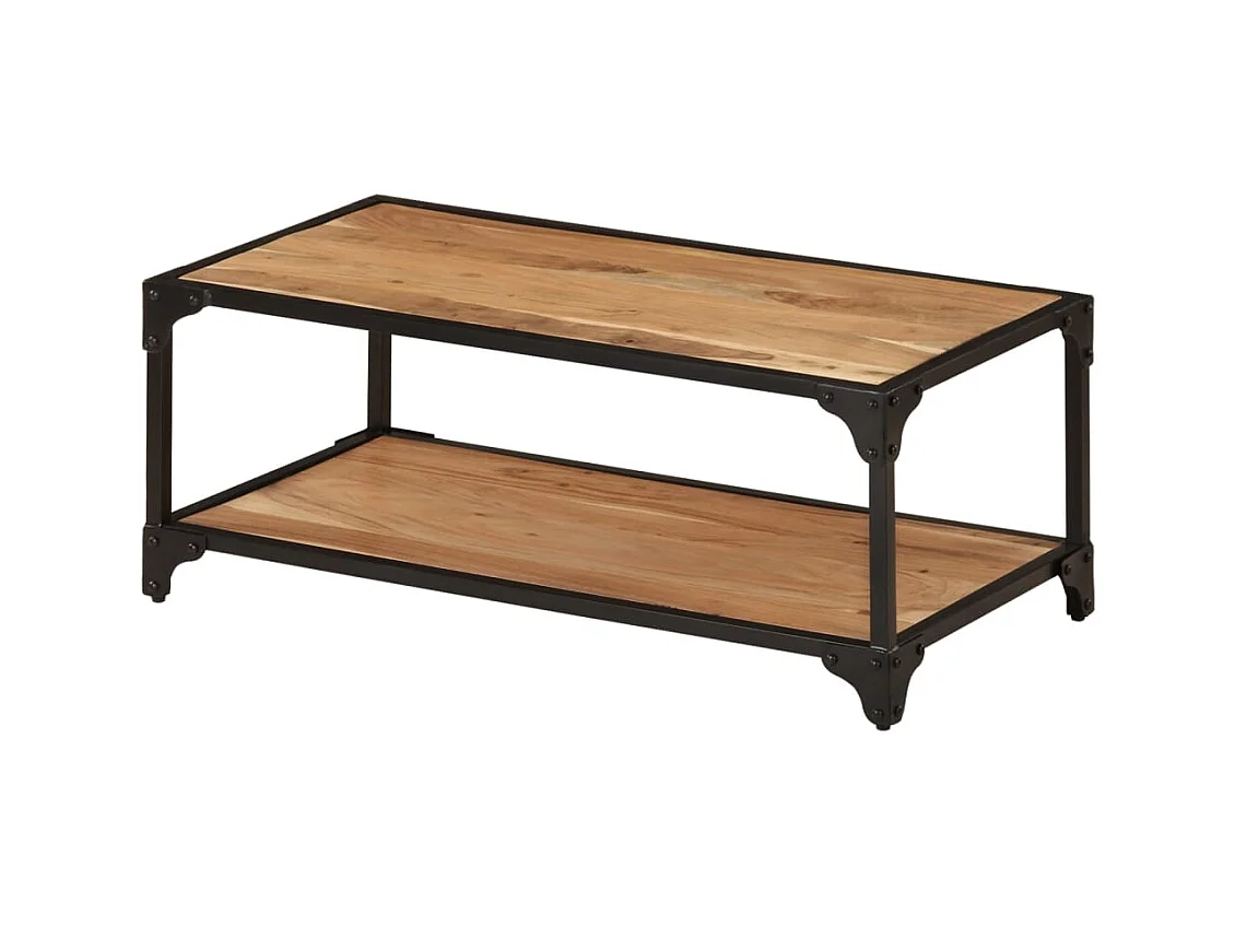 Table basse 90x45x35 cm Bois d'acacia solide