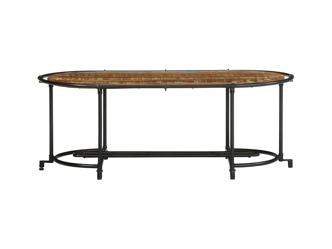 Salontafel 110x55x40 cm massief gerecycled hout