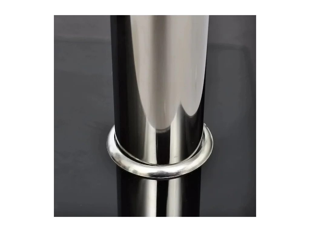 Table basse avec 2 étagères Verre