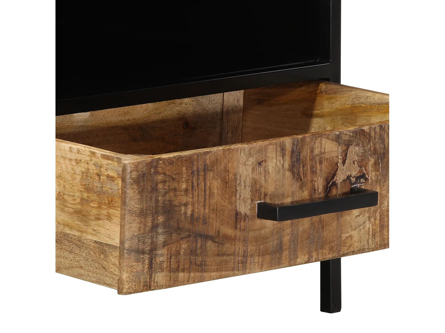 Table Basse 90x50x40 cm Bois Massif Brut de Manguier