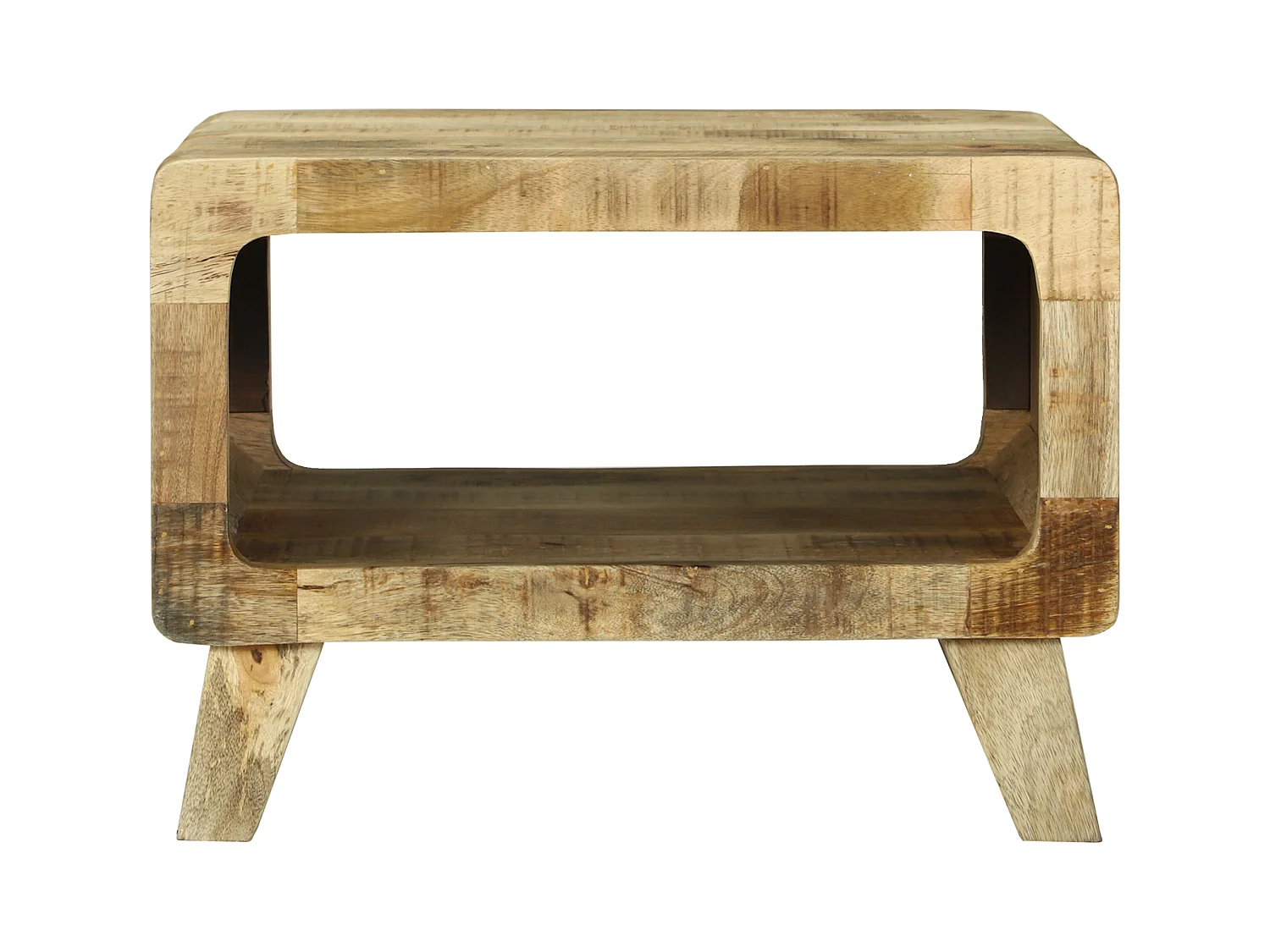 Table Basse 50x50x35 cm en Bois de Manguier Massif