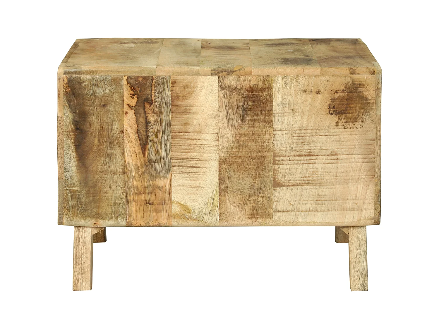 Table Basse 50x50x35 cm en Bois de Manguier Massif