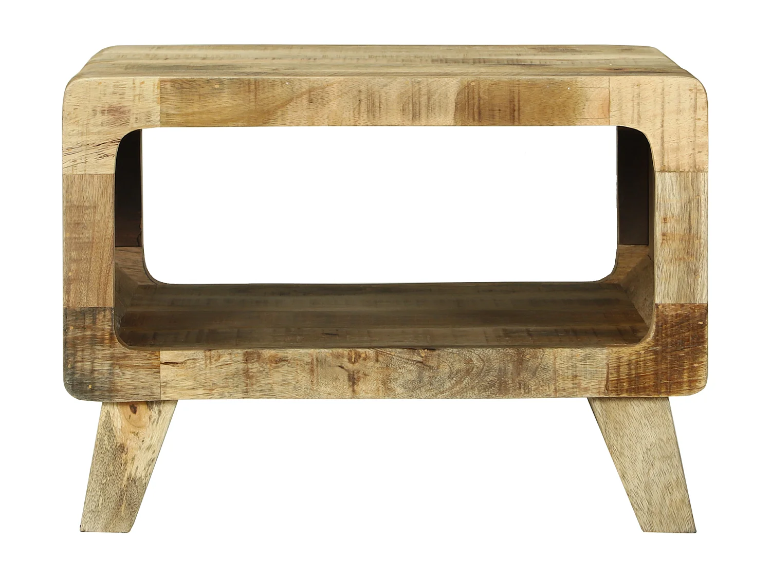 Table Basse 50x50x35 cm en Bois de Manguier Massif