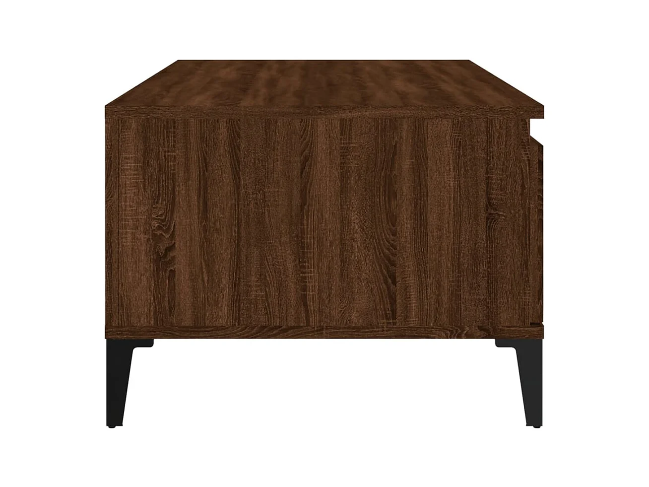 Table basse Chêne marron 90x50x36,5 cm Bois d'ingénierie
