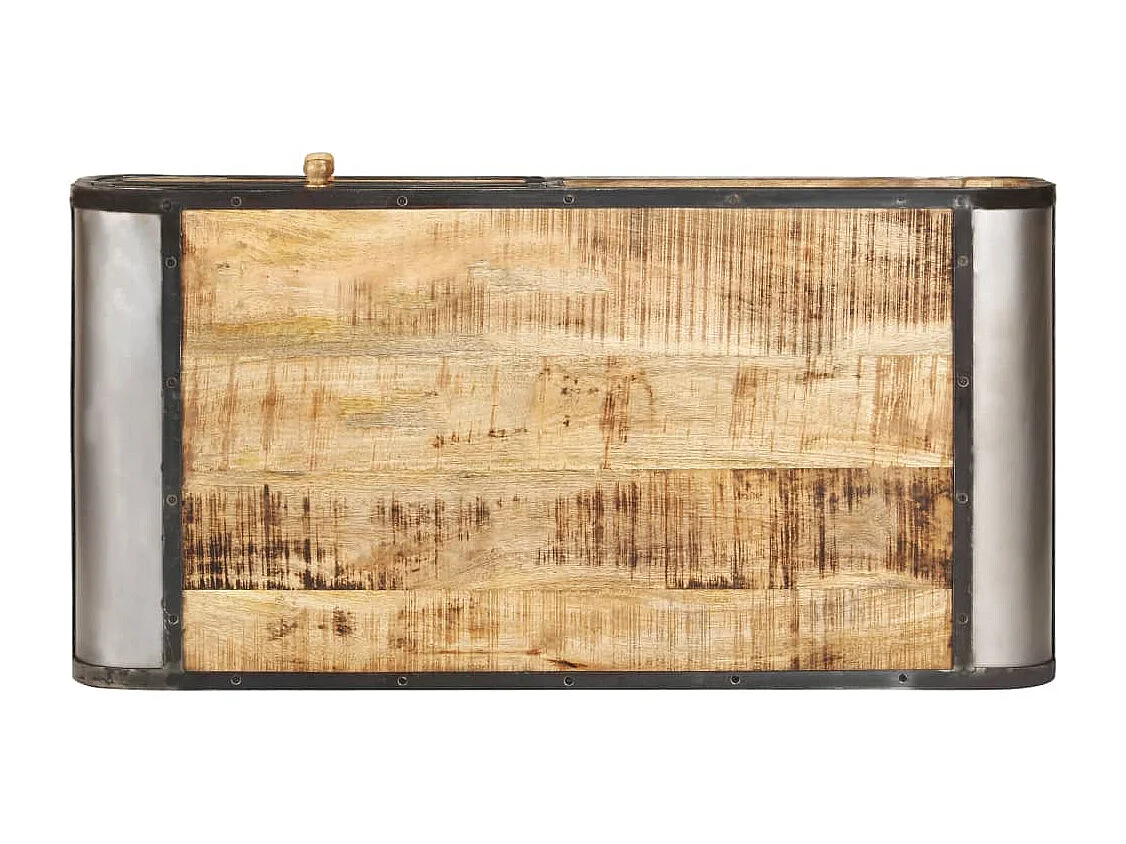 Table basse 100x50x35 cm Bois de manguier massif