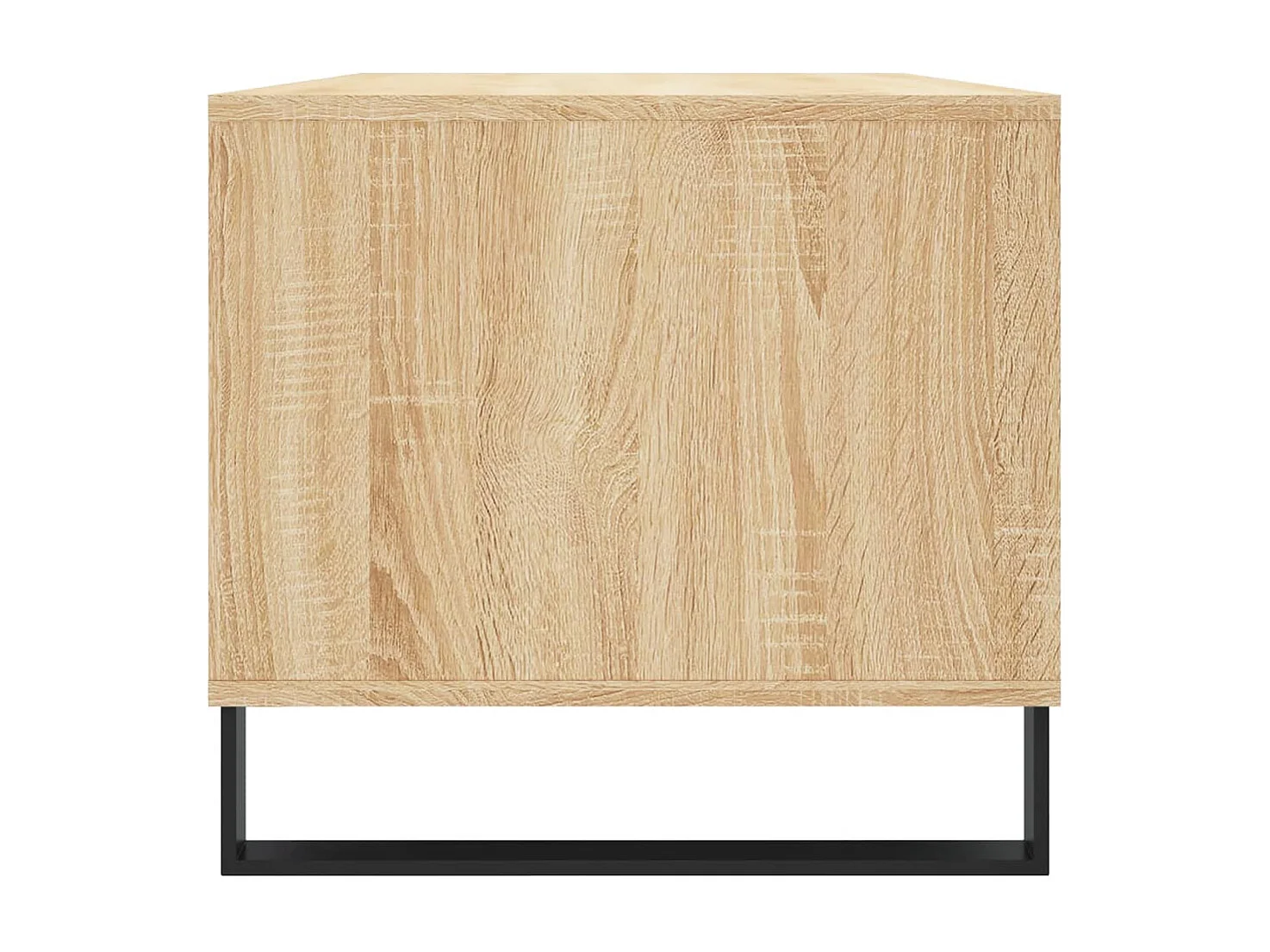 Couchtisch aus Sonoma-Eiche, 90 x 49 x 45 cm, Holzwerkstoff