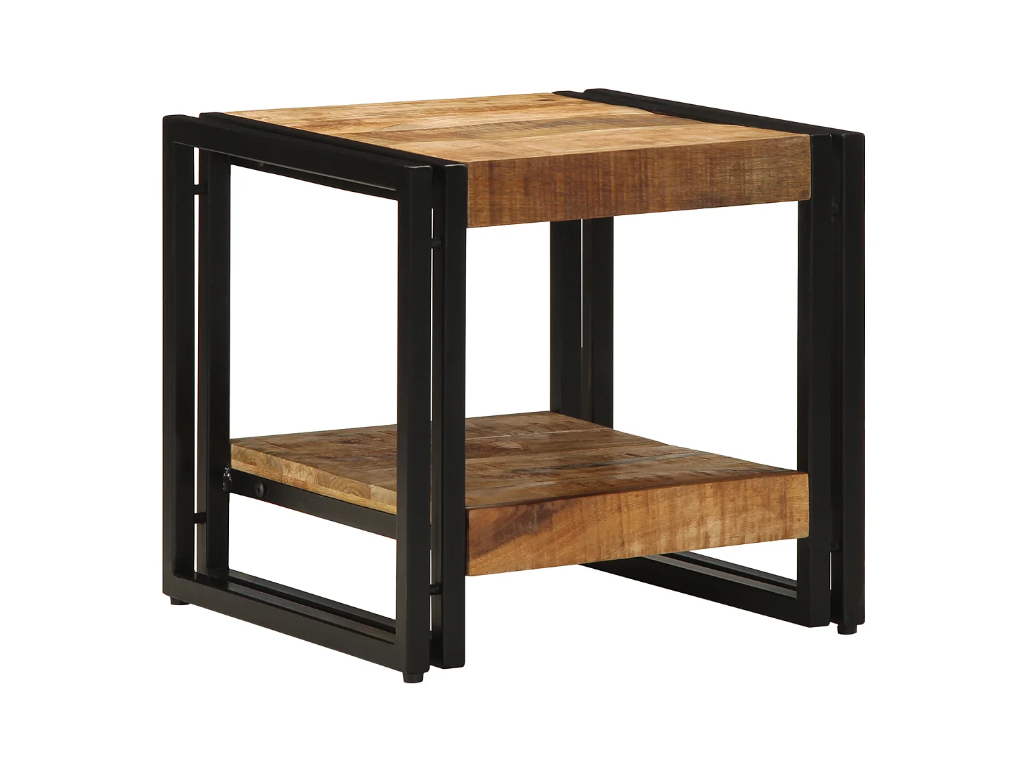 Table basse 40x50x38 cm en bois de manguier massif