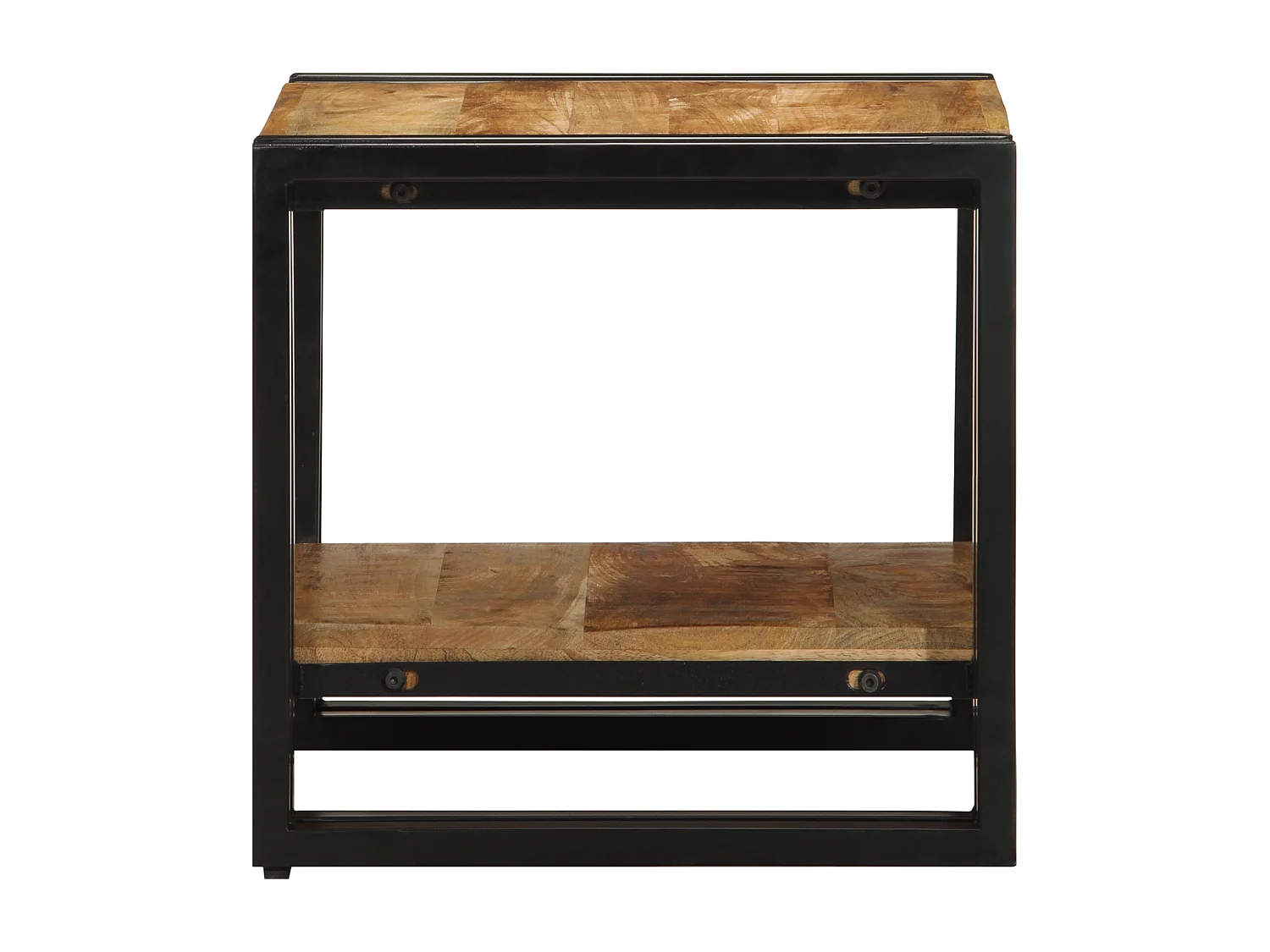 Table basse 40x50x38 cm en bois de manguier massif