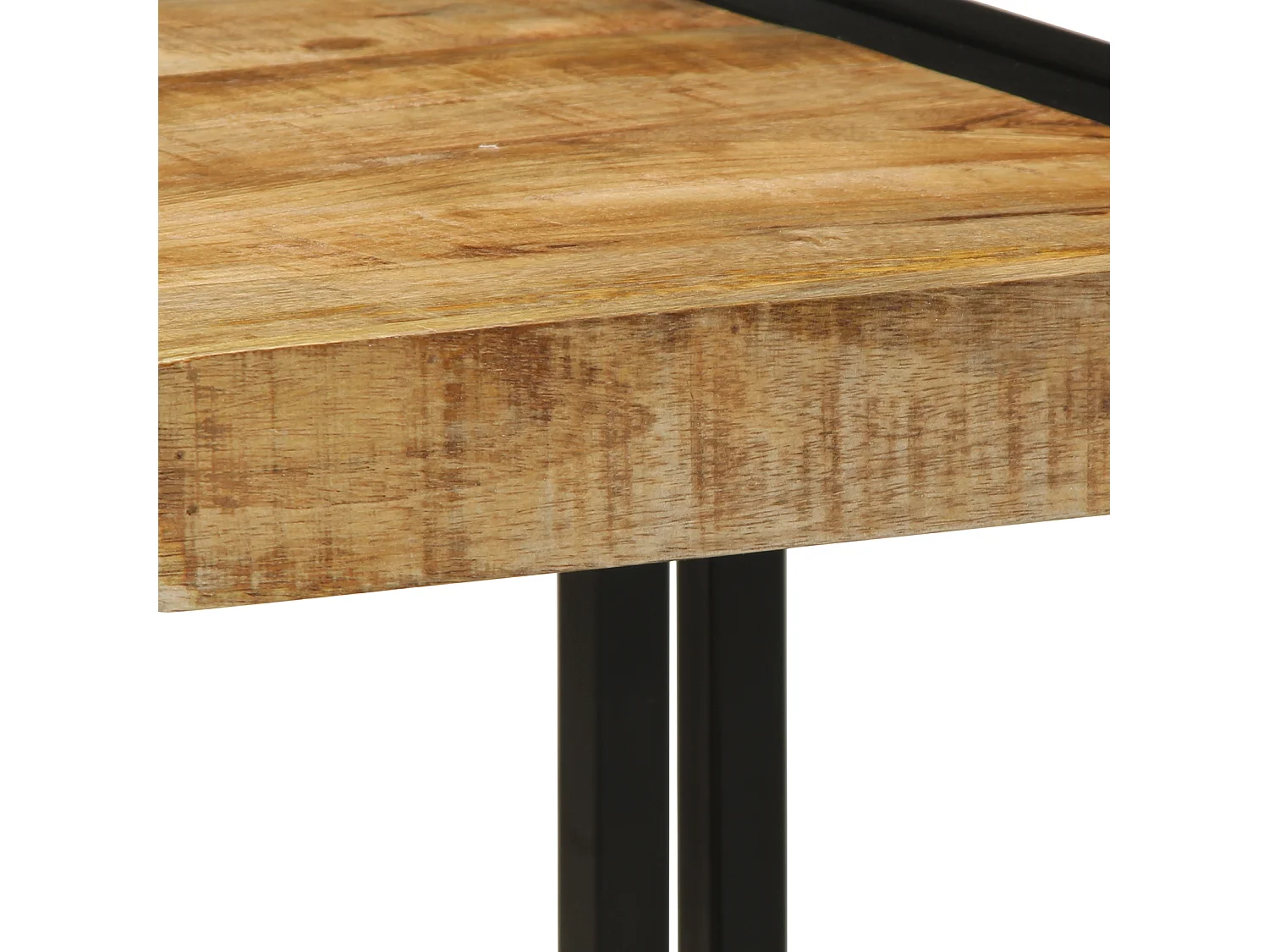 Table basse 40x50x38 cm en bois de manguier massif