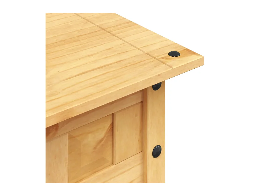 Tavolino da caffè in pino messicano Corona Range 100 x 55 x 44 cm